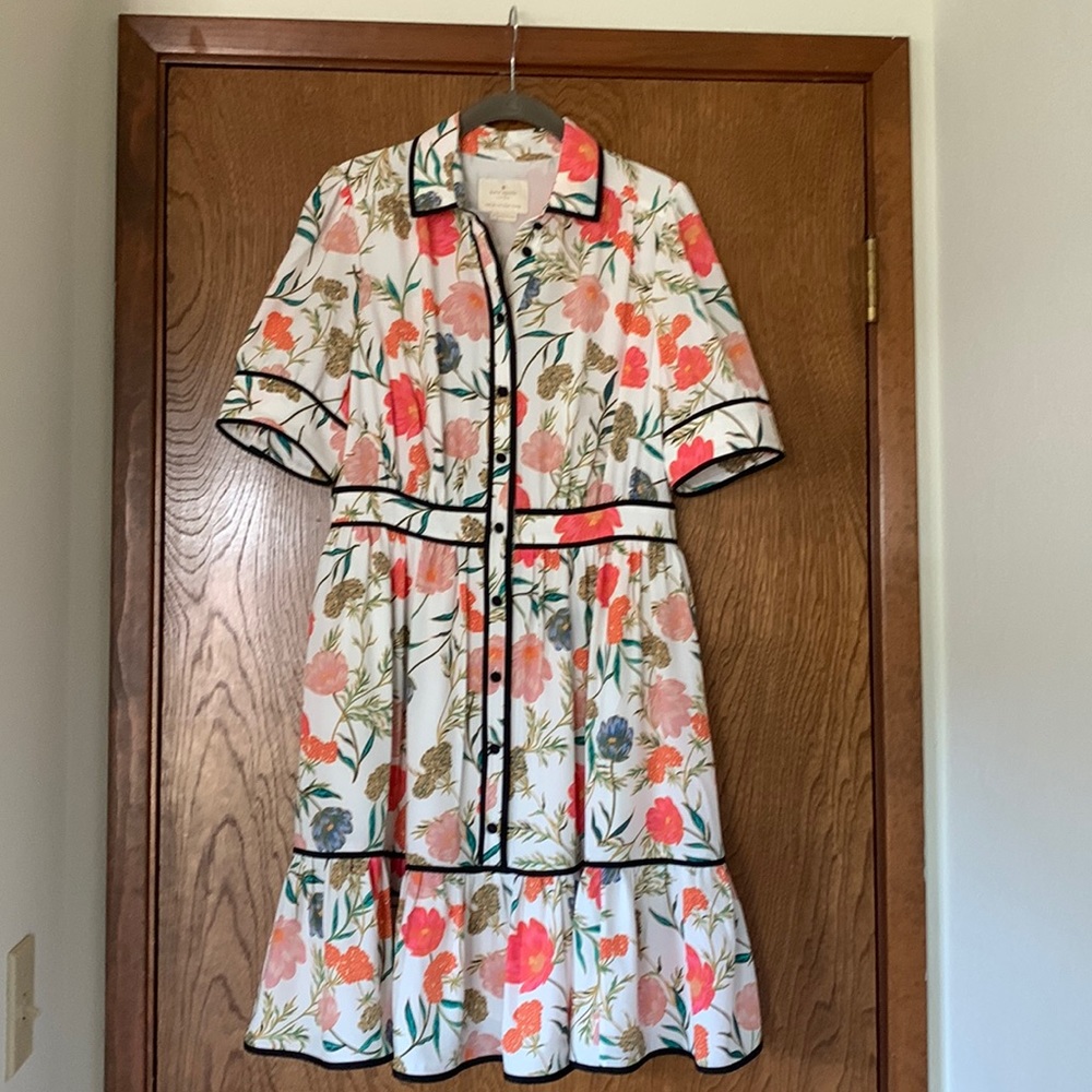 Kate Spade blossom fluid shirtdress